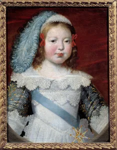 Portrait of the dolphin, future Louis XIV (1638-1715). Painting by Claude Deruet Portrait of the dolphin, future Louis XIV (1638-1715). Painting by Claude Deruet
