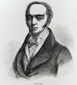 Portrait of Earl Grey (1764-1845) (engraving) (b/w photo) Portrait of Earl Grey (1764-1845) (engraving) (b/w photo)
