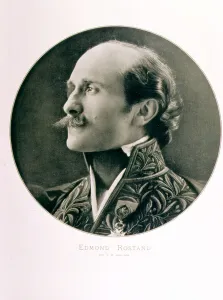 Portrait of Edmond Rostand (1868-1918) (b/w photo) Portrait of Edmond Rostand (1868-1918) (b/w photo)