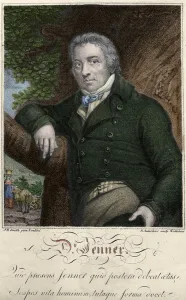 portrait of Edward Jenner (1749-1823), English doctor, disouvreur de l' portrait of Edward Jenner (1749-1823), English doctor, disouvreur de l'