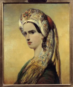 Portrait of Elisabeth Felix dit Mademoiselle Rachel (1821-1858) Portrait of Elisabeth Felix dit Mademoiselle Rachel (1821-1858)