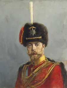 Portrait of Emperor Nicholas II (1868-1918) by Makovsky Portrait of Emperor Nicholas II (1868-1918) by Makovsky