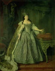 Portrait of the Empress Anna Ivanovna (1693-1740) 1730 (oil on canvas) Portrait of the Empress Anna Ivanovna (1693-1740) 1730 (oil on canvas)