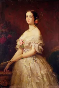 Portrait of Empress Eugenie (1826-1920) 1854 (oil on canvas) Portrait of Empress Eugenie (1826-1920) 1854 (oil on canvas)