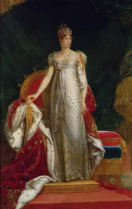 Portrait of Empress Marie Louise (1791-1847) of France, after a painting by Francois Portrait of Empress Marie Louise (1791-1847) of France, after a painting by Francois