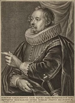Portrait of Engelbert Taye (engraving)