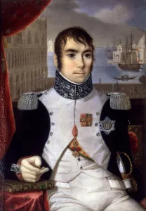 Portrait of Eugene de Beauharnais (1781-1824) Viceroy of Italy in 1805 (oil on canvas) Portrait of Eugene de Beauharnais (1781-1824) Viceroy of Italy in 1805 (oil on canvas)