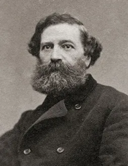 Portrait of Felix Pyat (1810-1889) French writer, journalist and politician Portrait of Felix Pyat (1810-1889) French writer, journalist and politician