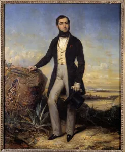 Portrait of Ferdinand de Lesseps (1805-1894), French diplomat and entrepreneur Portrait of Ferdinand de Lesseps (1805-1894), French diplomat and entrepreneur
