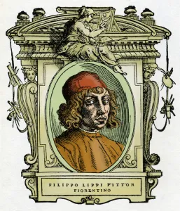 Portrait of Filippo Lippi (1406-1469) Florentine painter Portrait of Filippo Lippi (1406-1469) Florentine painter