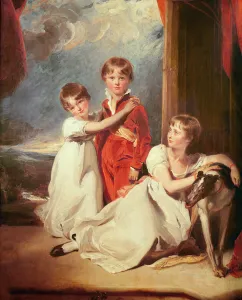 Portrait of the Fluyder Children, 1805 (oil on canvas) Portrait of the Fluyder Children, 1805 (oil on canvas)