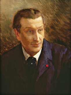 Portrait of Francois Coppee (1842-1908) (oil on canvas) Portrait of Francois Coppee (1842-1908) (oil on canvas)