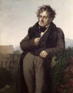 Portrait of Francois Rene (1768-1848) Vicomte de Chateaubriand, c.1811 (oil on canvas) Portrait of Francois Rene (1768-1848) Vicomte de Chateaubriand, c.1811 (oil on canvas)