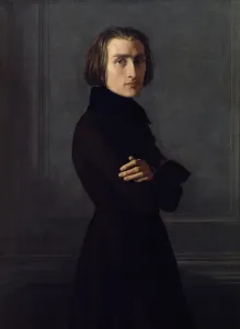 Portrait of Franz Liszt (1811-86) 1839 (oil on canvas) Portrait of Franz Liszt (1811-86) 1839 (oil on canvas)
