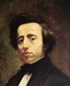 Portrait of Frederic Chopin (1810-49) (oil on canvas) Portrait of Frederic Chopin (1810-49) (oil on canvas)