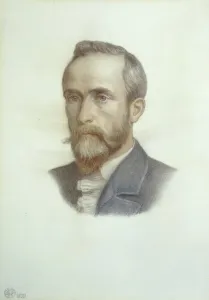 Portrait of Frederick Richard Leyland, 1879 (coloured chalks on paper) Portrait of Frederick Richard Leyland, 1879 (coloured chalks on paper)
