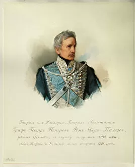 Portrait of General Count Peter Petrovich von der Pahlen (1777-1864) (From the Album of the Imperial Horse Guards)