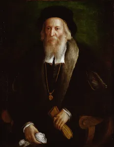 Portrait of a Gentleman, said to be Sebastian Cabot (c.1475-1557) (oil on canvas) Portrait of a Gentleman, said to be Sebastian Cabot (c.1475-1557) (oil on canvas)