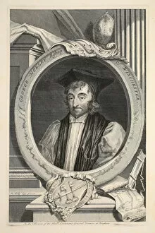 Bishop Of Worcester Gallery: Portrait of George Morley, Bishop of Winchester, illustration from '