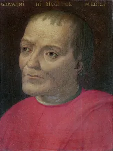 Portrait of Giovanni di Bacci de Medici (oil on canvas) Portrait of Giovanni di Bacci de Medici (oil on canvas)