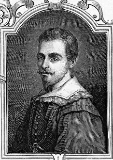 Giulio Cesare Procaccini Collection: Portrait of Giulio Cesare Procaccini (1574-1625) Italian painter