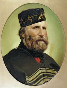 Portrait of Giuseppe Garibaldi (oil on canvas) Portrait of Giuseppe Garibaldi (oil on canvas)