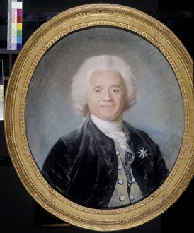 Portrait of Guillaume Amoreux (1714-1790). Painting by Joseph Boze (1745-1826). Mignot Collection, Uzes Portrait of Guillaume Amoreux (1714-1790). Painting by Joseph Boze (1745-1826). Mignot Collection, Uzes