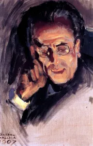 Portrait of Gustav Mahler, 1907 (oil on canvas) Portrait of Gustav Mahler, 1907 (oil on canvas)