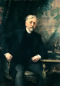 Portrait of Gustave Eiffel (1832-1923) 1905 (oil on canvas) Portrait of Gustave Eiffel (1832-1923) 1905 (oil on canvas)