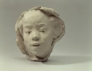 Portrait of Hanako (1868-1945), 1908 (plaster) Portrait of Hanako (1868-1945), 1908 (plaster)