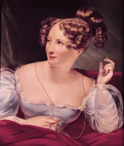Portrait of Harriet Smithson (1800-54) (oil on canvas) Portrait of Harriet Smithson (1800-54) (oil on canvas)