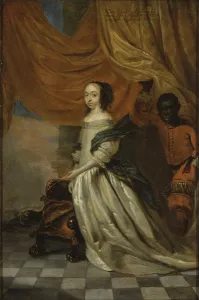 Portrait of Hedvig Eleonora of Holstein-Gottorp (1636-1715), Queen of Sweden, by Wuchters Portrait of Hedvig Eleonora of Holstein-Gottorp (1636-1715), Queen of Sweden, by Wuchters