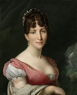 Beauharnais Gallery: Portrait of Hortense de Beauharnais, Queen of Holland, 1805-9 (oil on canvas)