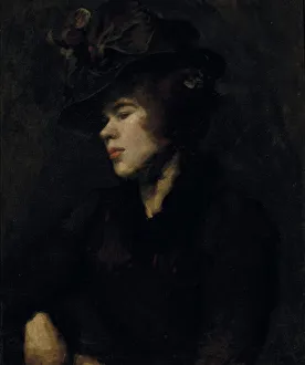 Rothenstein William 1872 1945 Gallery: Portrait of Ida Nettleship (oil on canvas)
