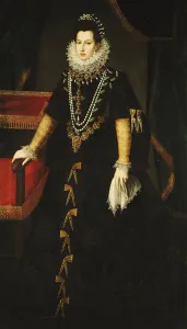 Portrait of the Infanta Isabel Clara Eugenia of Bourbon (oil on canvas) Portrait of the Infanta Isabel Clara Eugenia of Bourbon (oil on canvas)