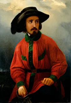Portrait of the Italian patriot Antonio Solari Painting by Giacomo Ulisse Borzino (19th century) Genes Portrait of the Italian patriot Antonio Solari Painting by Giacomo Ulisse Borzino (19th century) Genes
