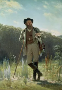 Portrait of Ivan Ivanovich Shishkin (1832-98), 1873 (oil on canvas) Portrait of Ivan Ivanovich Shishkin (1832-98), 1873 (oil on canvas)