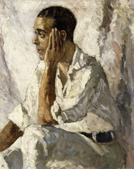 Images Dated 12th May 2012: Portrait of J.A. Gandarillas, 1922 (oil on canvas)