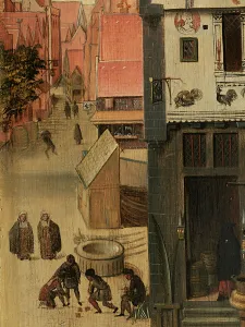 Common Life Gallery: Detail of Portrait of Jacquemyne Buuck, 1551 (oil on panel)