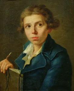 Portrait of Jacques-Louis David (1748-1825) as a Youth (oil on canvas) Portrait of Jacques-Louis David (1748-1825) as a Youth (oil on canvas)