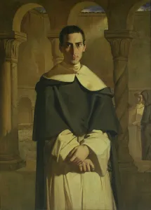 Portrait of Jean Baptiste Henri Lacordaire (1802-61), French prelate and theologian Portrait of Jean Baptiste Henri Lacordaire (1802-61), French prelate and theologian