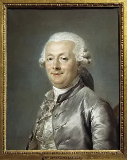 Portrait of Jean Jacques Bachelier (1724-1806) French painter Portrait of Jean Jacques Bachelier (1724-1806) French painter