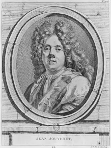 Portrait of Jean Jouvenet (engraving) (b/w photo) Portrait of Jean Jouvenet (engraving) (b/w photo)