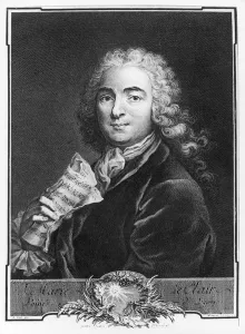 Portrait of Jean-Marie Leclair (1697-1764) the Elder, engraved by Francois, 1741 Portrait of Jean-Marie Leclair (1697-1764) the Elder, engraved by Francois, 1741