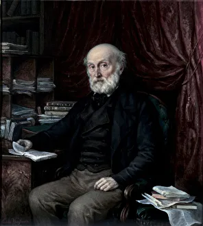 Portrait of Jean Pierre Vieusseux (1779-1863), culture lover and businessman Portrait of Jean Pierre Vieusseux (1779-1863), culture lover and businessman