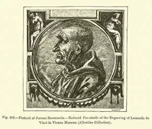 Portrait of Jerome Savonarola (engraving)