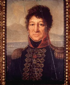 Portrait of Joachim Murat (1767 - 1815). Anonymous painting early 19th century Portrait of Joachim Murat (1767 - 1815). Anonymous painting early 19th century