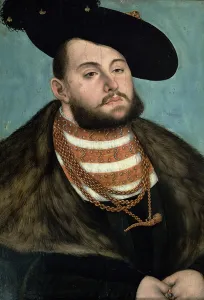 Portrait of John Frederick the Magnanimous (1503-54) Elector of Ernestine of Saxony Portrait of John Frederick the Magnanimous (1503-54) Elector of Ernestine of Saxony
