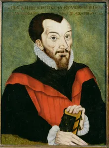 Portrait of John Rainolds (1549-1607) President of Corpus Christi College Portrait of John Rainolds (1549-1607) President of Corpus Christi College