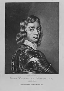 Portrait of John Viscount Mordaunt, from Characters Illustrious in British History Portrait of John Viscount Mordaunt, from Characters Illustrious in British History